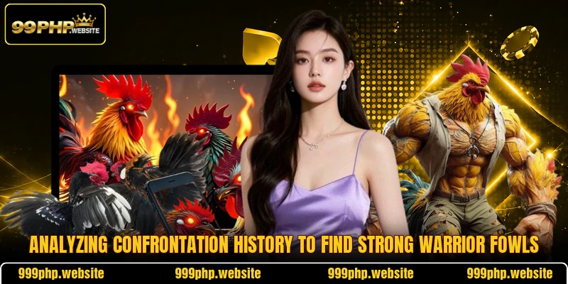 Analyzing confrontation history to find strong warrior fowls