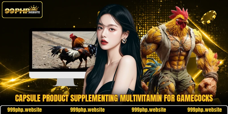 Capsule product supplementing multivitamin for gamecocks
