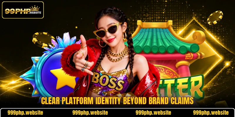 Clear platform identity beyond brand claims