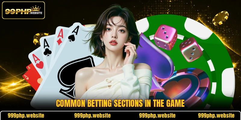 Common betting sections in the game