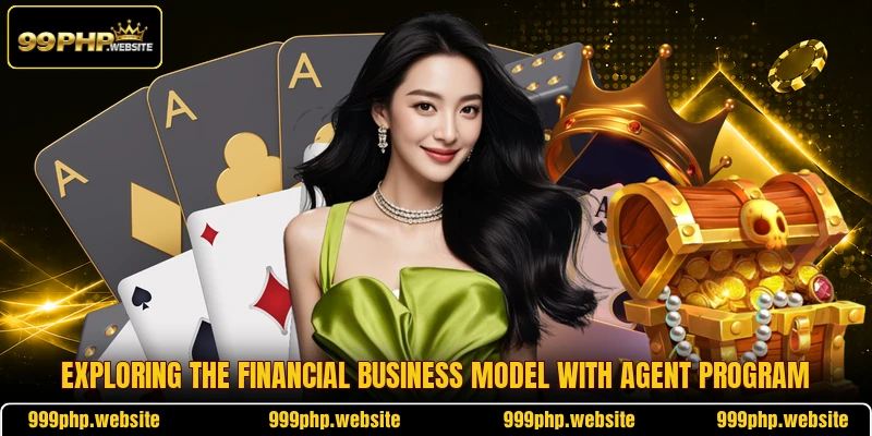 Exploring the financial business model with agent program