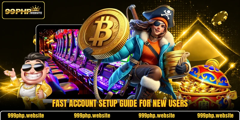 Fast account setup guide for new users Fast account setup guide for new users