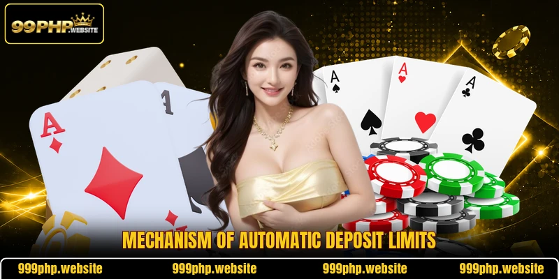 Mechanism of automatic deposit limits