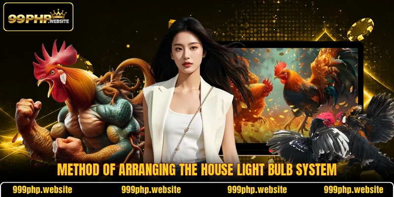Method of arranging the house light bulb system