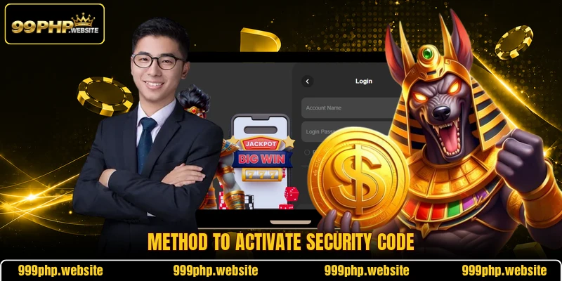 Method to activate security code