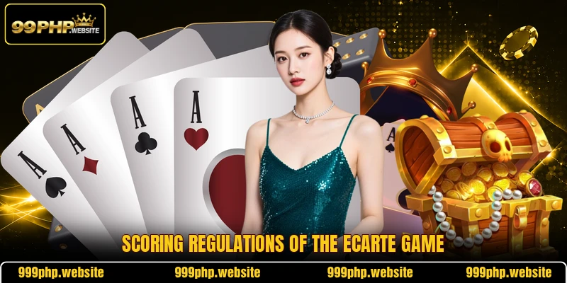Scoring regulations of the ecarte game