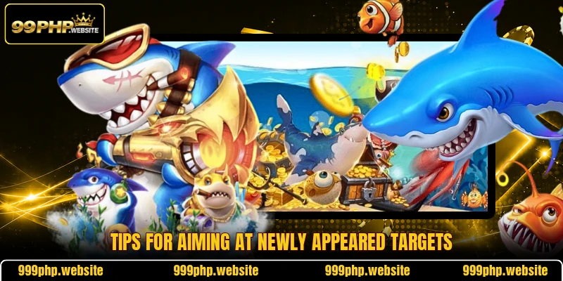 Tips for aiming at newly appeared targets